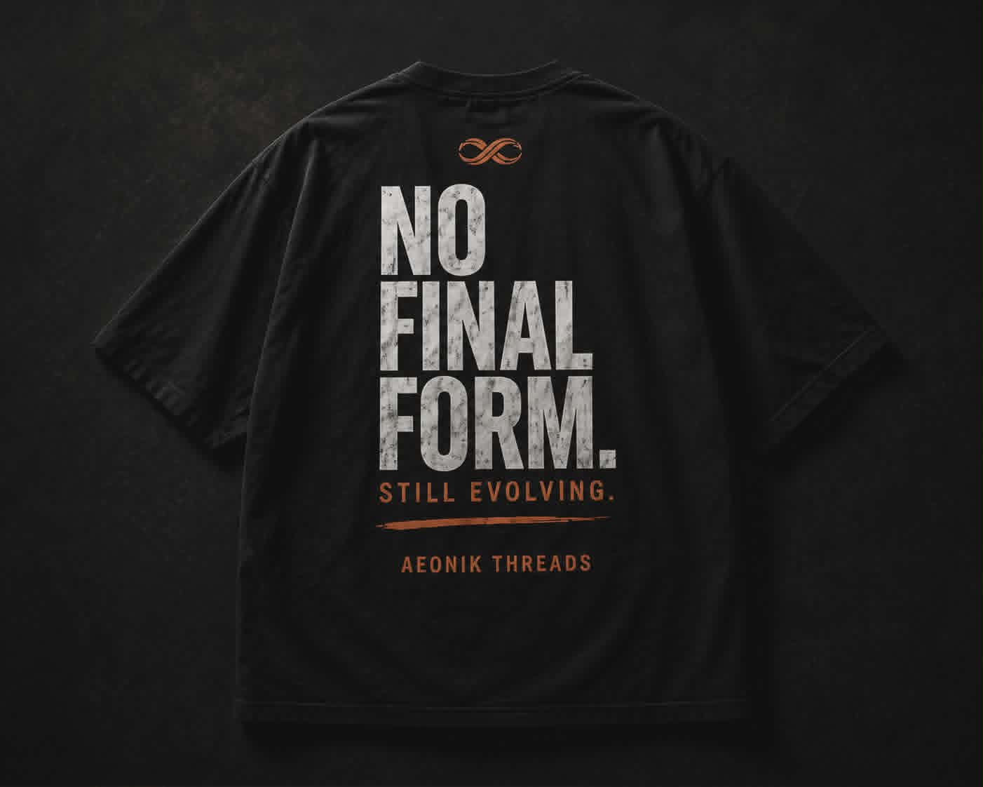No Final Form Tee - White