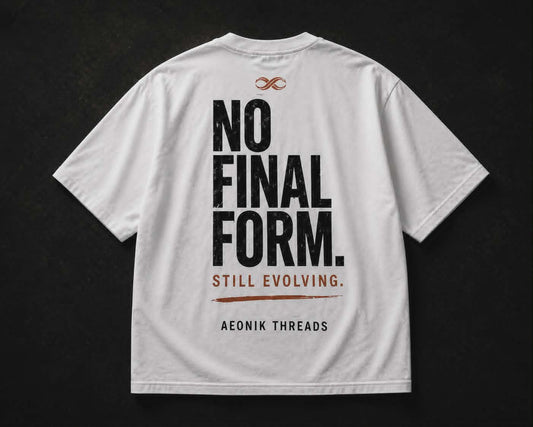 No Final Form Tee - White